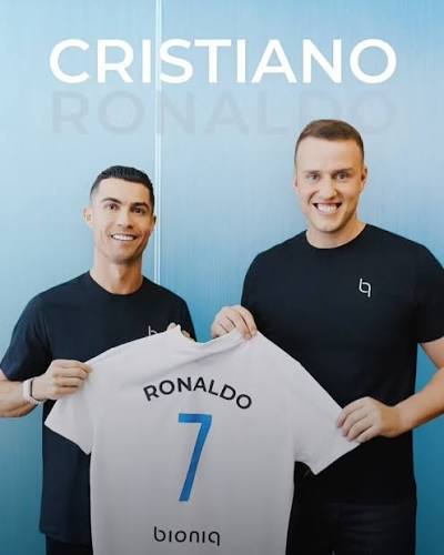Cristiano Ronaldo & Vadim Fedotov - Bioniq Co-Owner